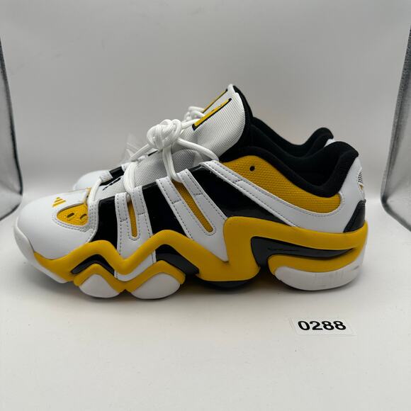 ADIDAS Men's 10.5 CRAZY 8 Low HBCU Alabama State PE Basketball - Picture 7 of 8
